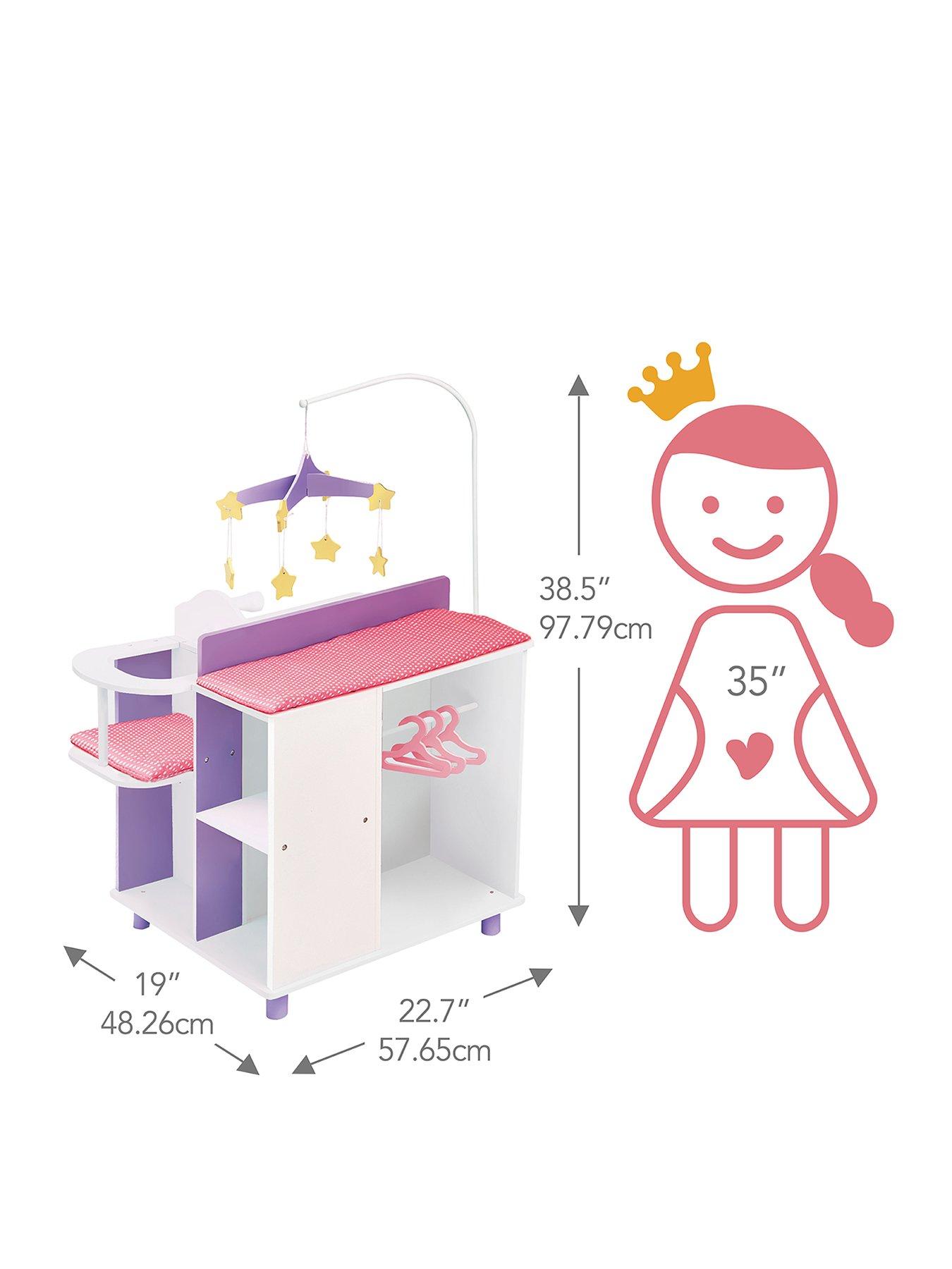 Teamson Kids Olivia's Little World Little Princess Baby Doll Changing