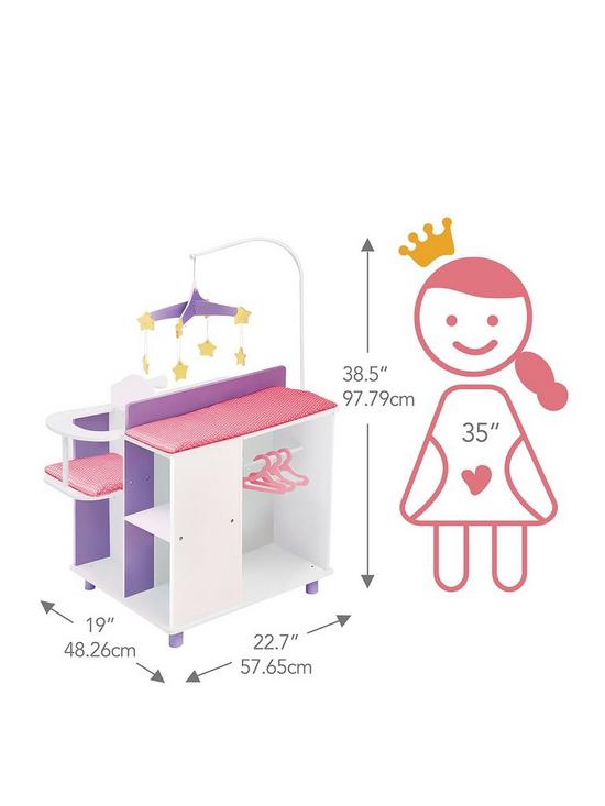 stillFront image of teamson-kids-olivias-little-world-little-princess-baby-doll-changing-station-with-storage