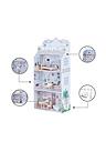 Image thumbnail 3 of 7 of Teamson Kids Olivia's Little World 3-Floor Deluxe Dollhouse with&nbsp;Accessories (Grey)