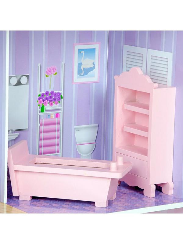 Image 4 of 7 of Teamson Kids Olivia's Little World - Dreamland Tiffany&nbsp;Doll House (Pink)