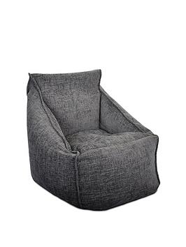 Product photograph of Rucomfy Weave Bean Bag Chair from very.co.uk