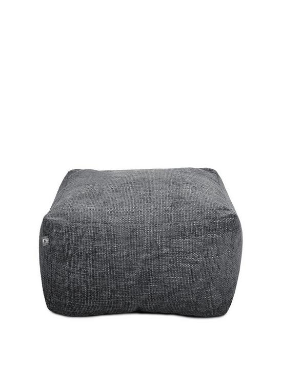front image of rucomfy-weave-ottoman