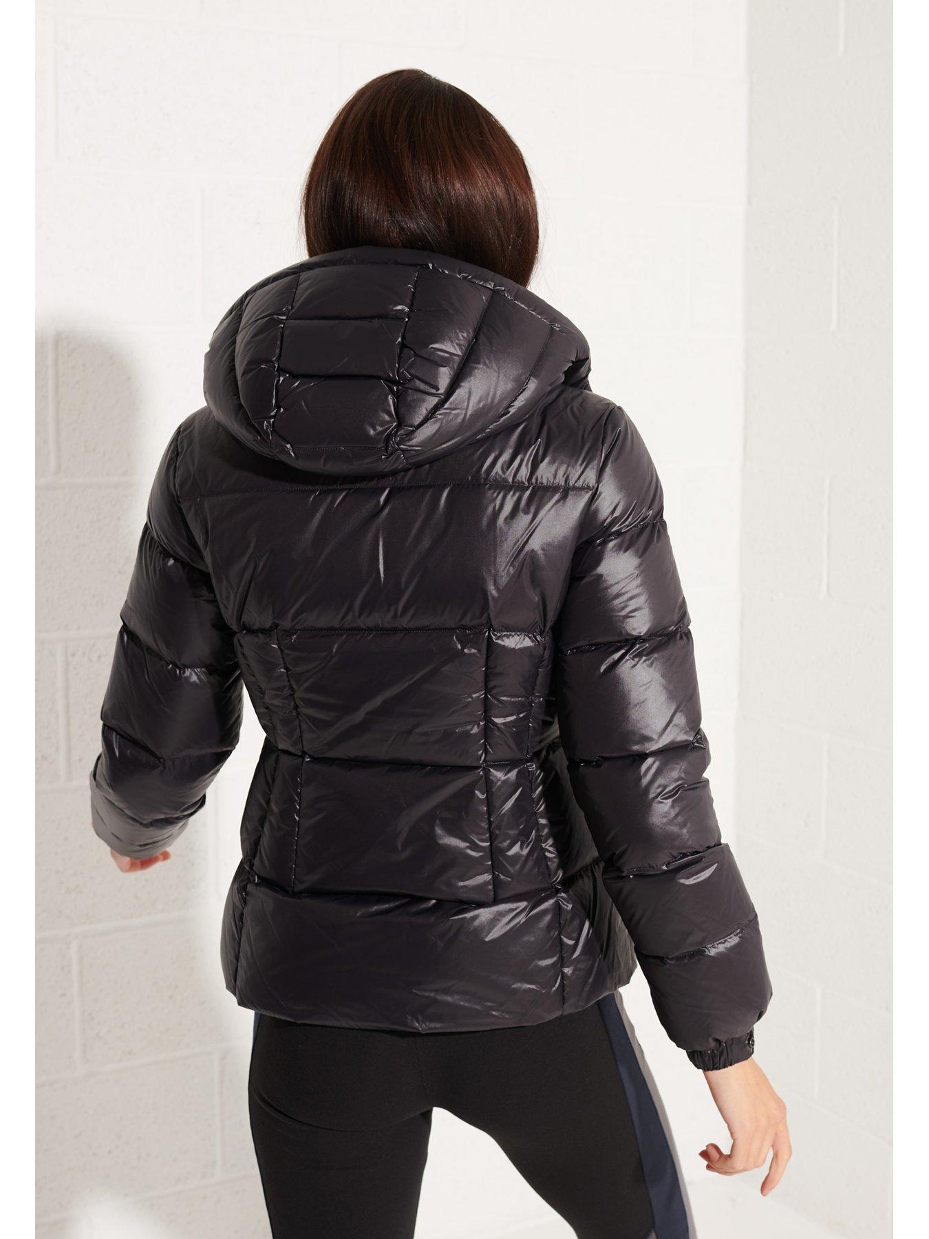 superdry mountain hooded down jacket