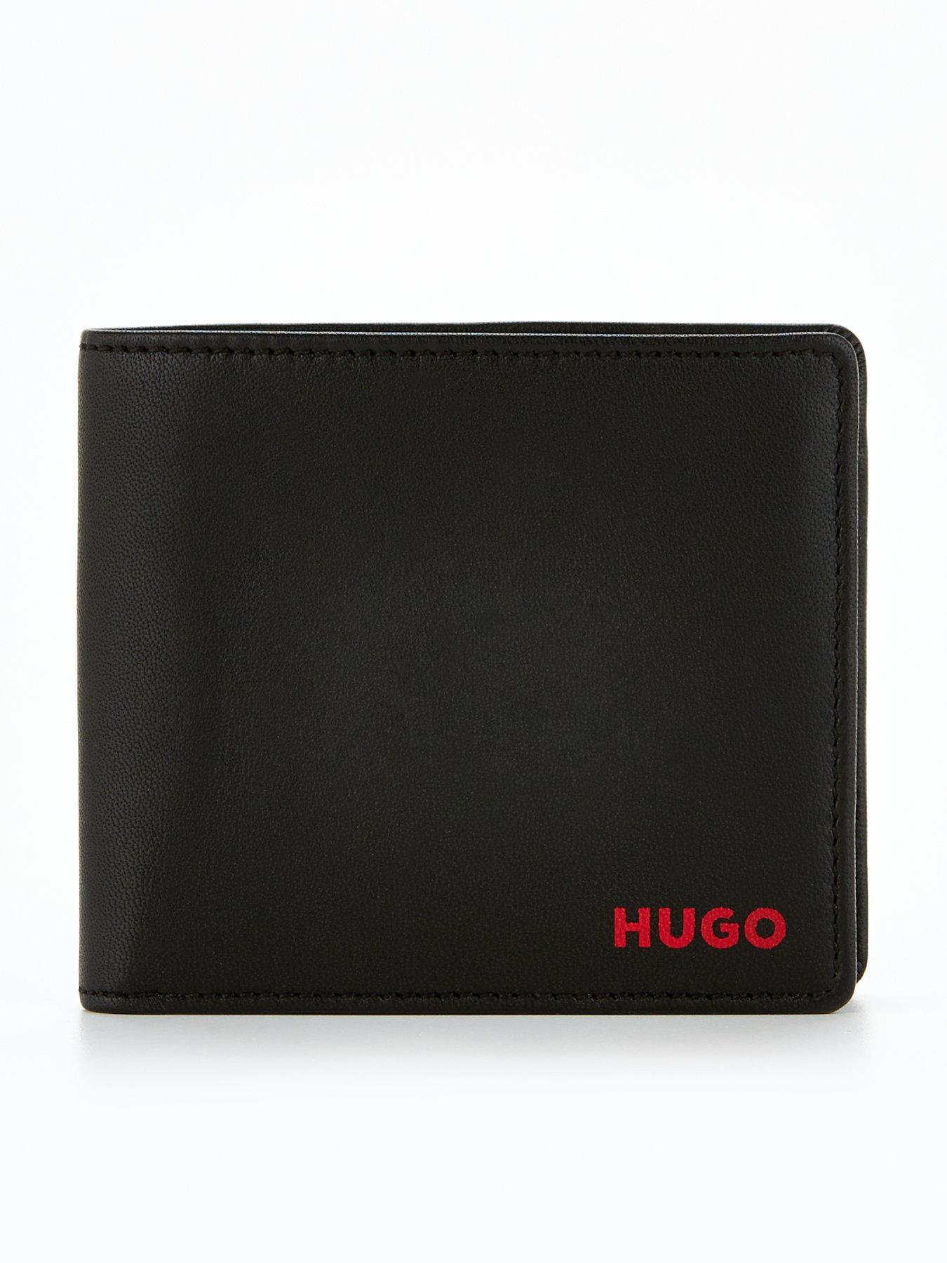 Image 1 of 4 of HUGO Subway Leather Wallet - Black