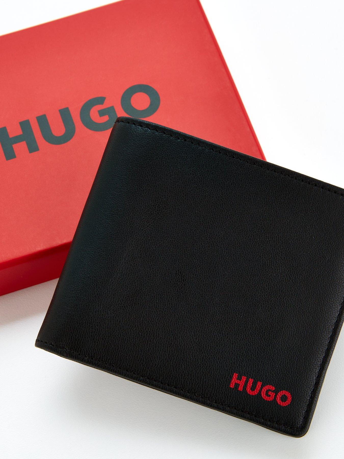 Image 3 of 4 of HUGO Subway Leather Wallet - Black