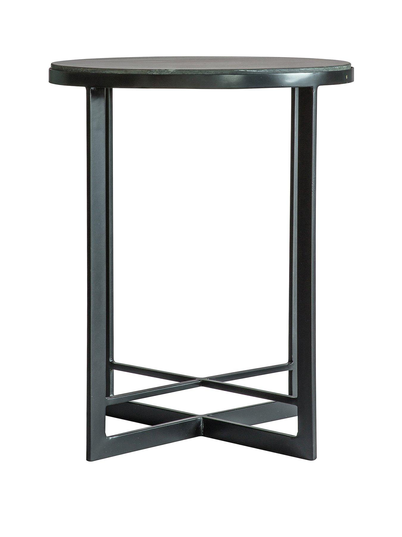 Hometown Interiors Bellingen Side Table Black very.co.uk