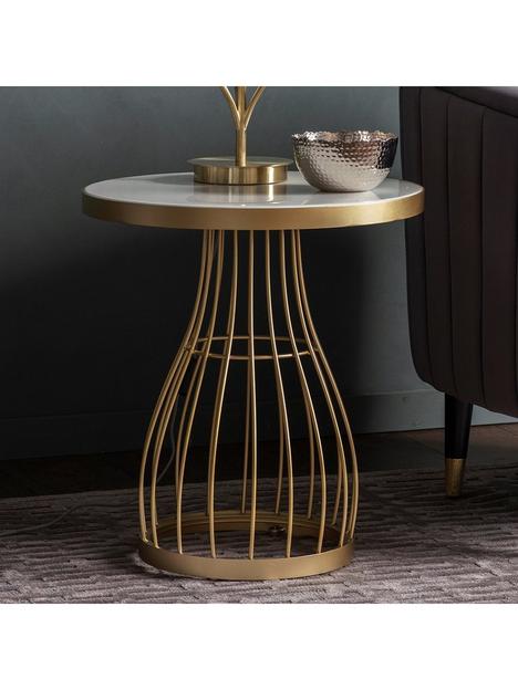 hometown-interiors-buderim-side-table-champagne