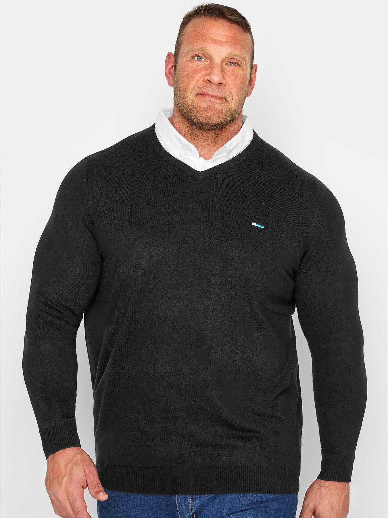 undefined Essential Mock Shirt Knitted Jumper - Black