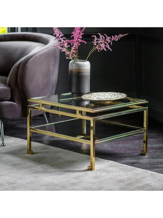 front image of hometown-interiors-aldinga-side-table-gold