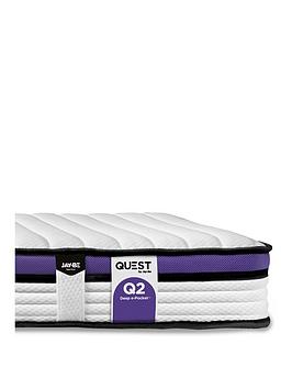 Product photograph of Jaybe Quest Q2 Extreme Comfort Deep E-pocket Single Mattress from very.co.uk