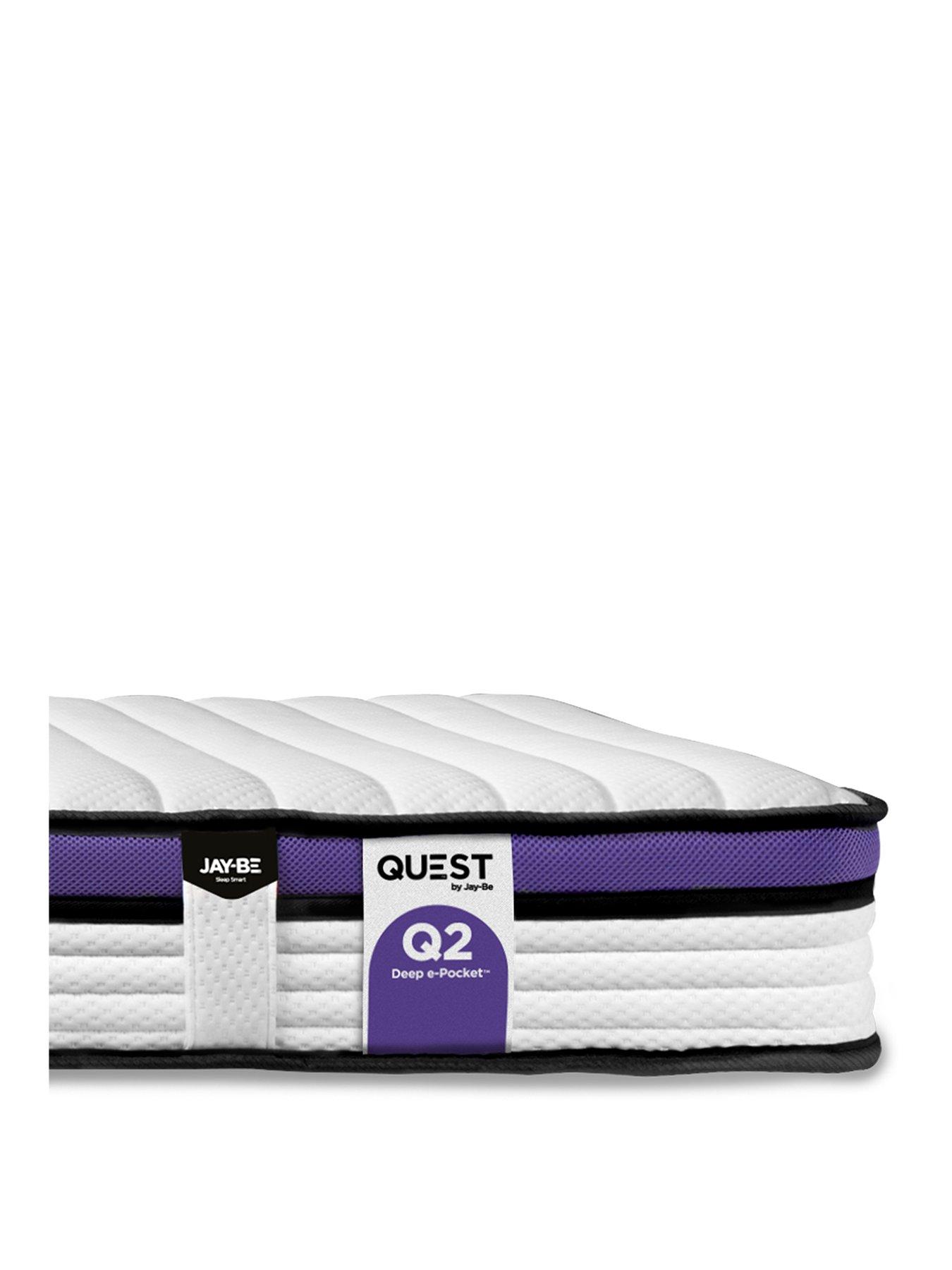 undefined Quest Q2 Extreme Comfort Deep E-Pocket Single Mattress