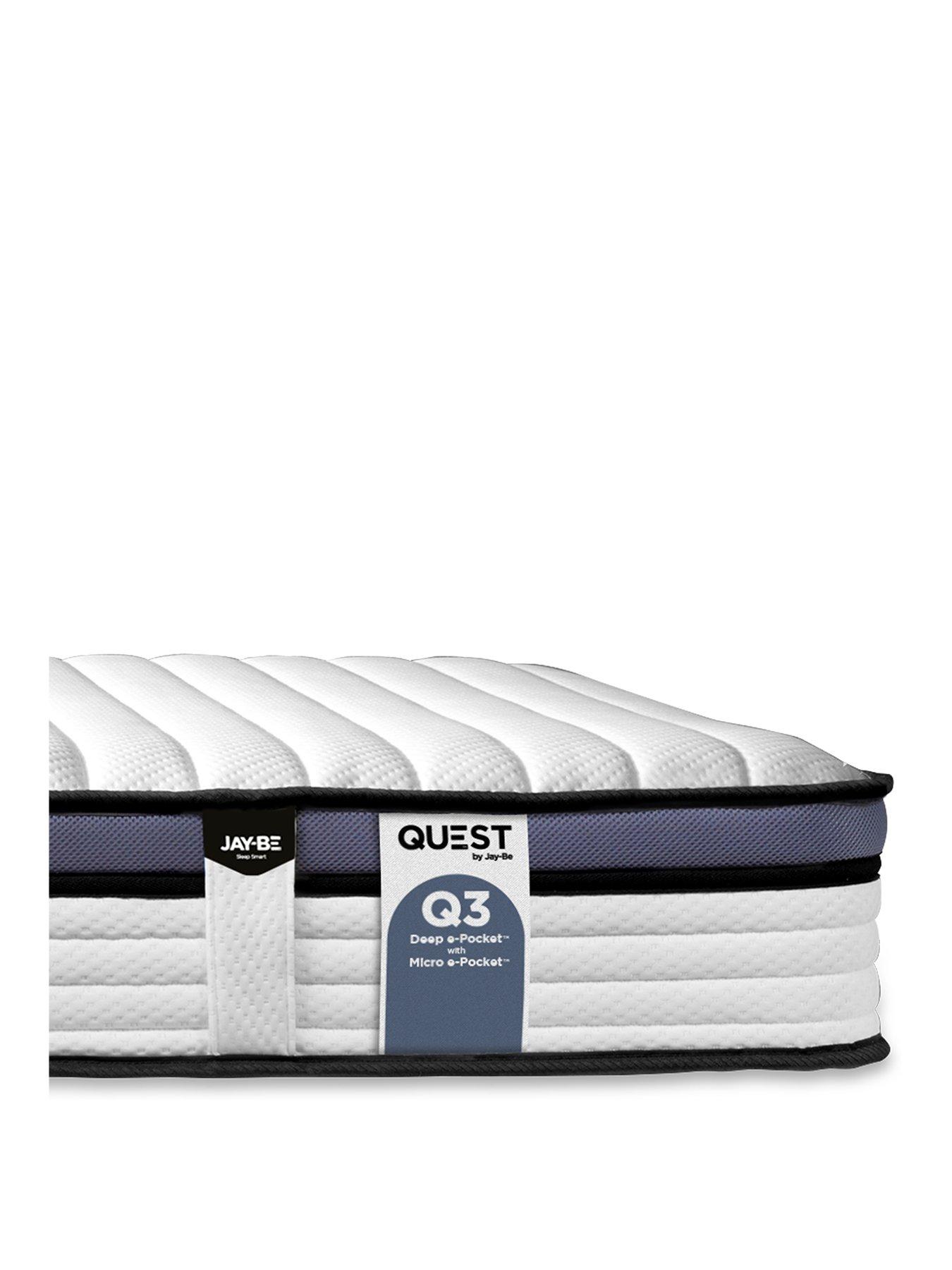 Jaybe Quest Q3 Epic Comfort Deep E-Pocket & Micro E-Pocket Single Mattress