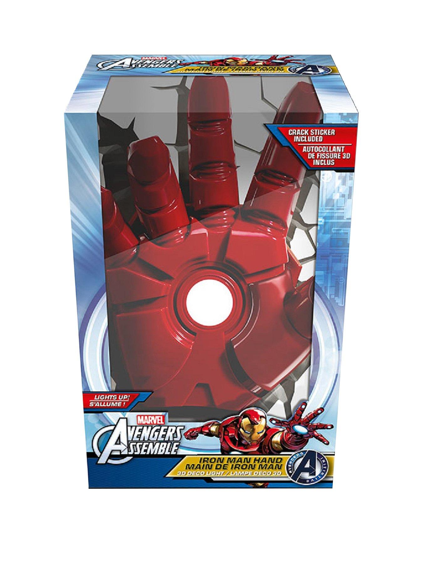 Product photograph of Marvel 3dl - Marvel Iron Man Hand Light from very.co.uk