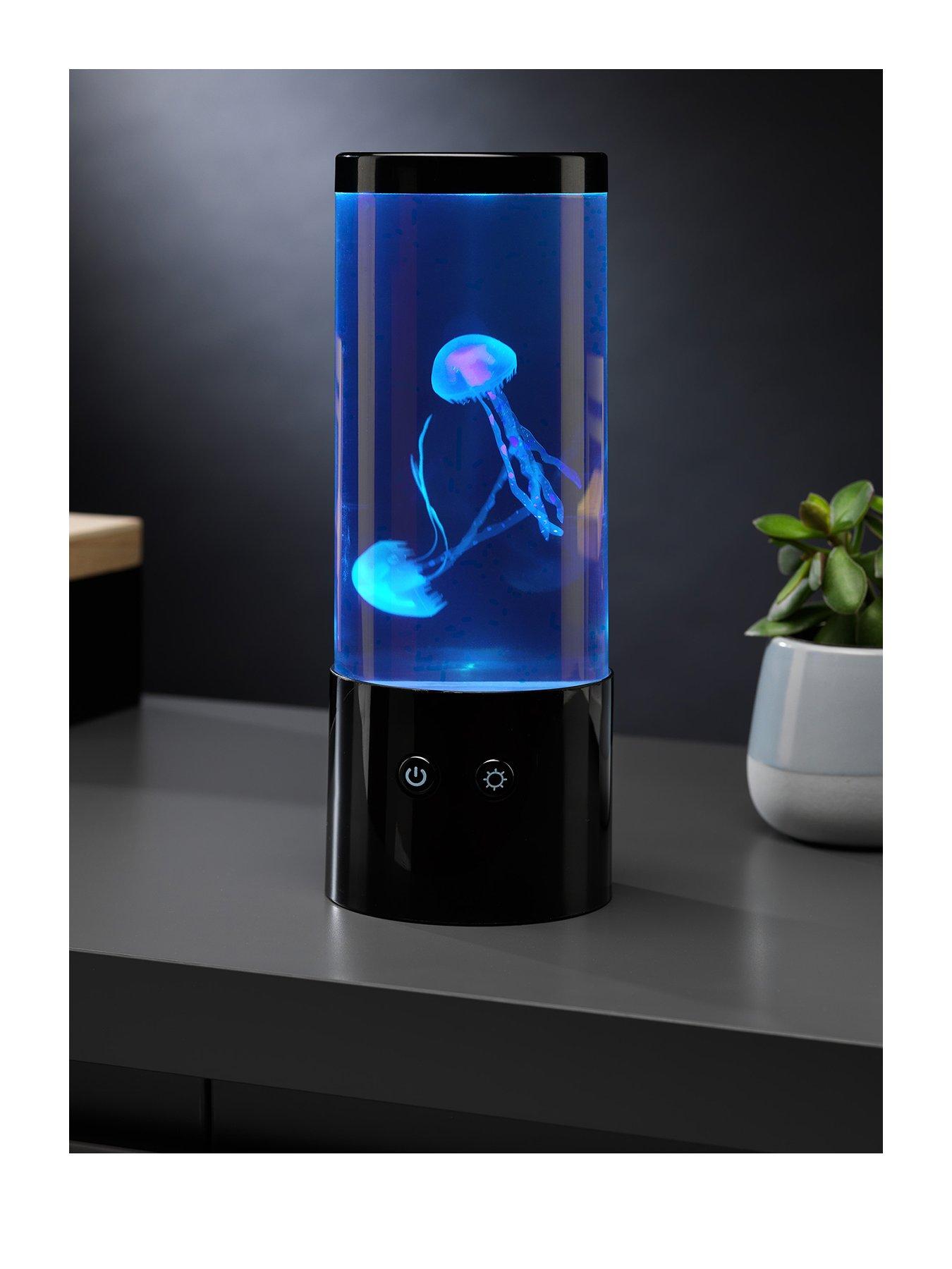 Product photograph of Red5 Mini Jellyfish Tank - Round Battery Powered - 3 X Aa - Not Included from very.co.uk