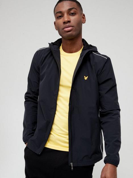 lyle-scott-fitness-hoodienbspwith-contrast-piping-black
