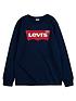  image of levis-baby-boys-batwing-long-sleeve-t-shirt-navy