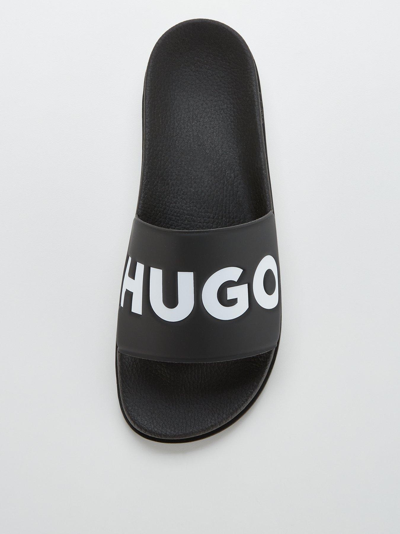 HUGO Match Slides Black very