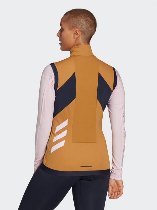 stillFront image of adidas-terrex-xperior-cross-country-ski-soft-shell-vest