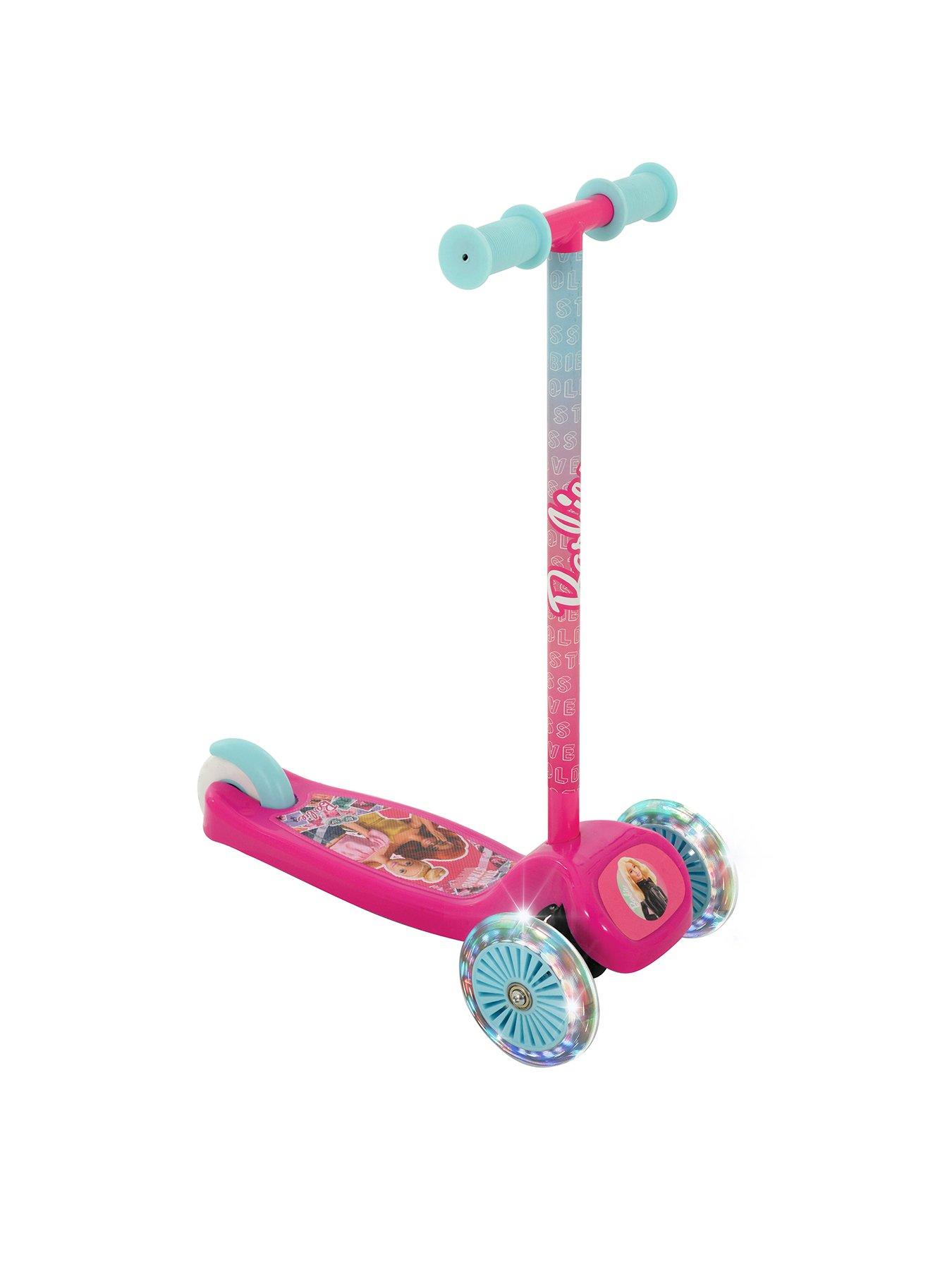 Barbie scooter 3 store wheel