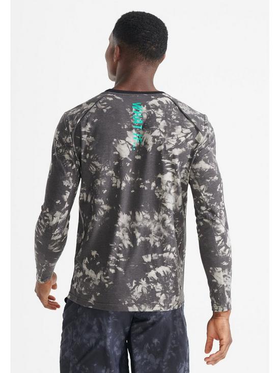 Superdry Run Loose L/s Top - Grey | very.co.uk