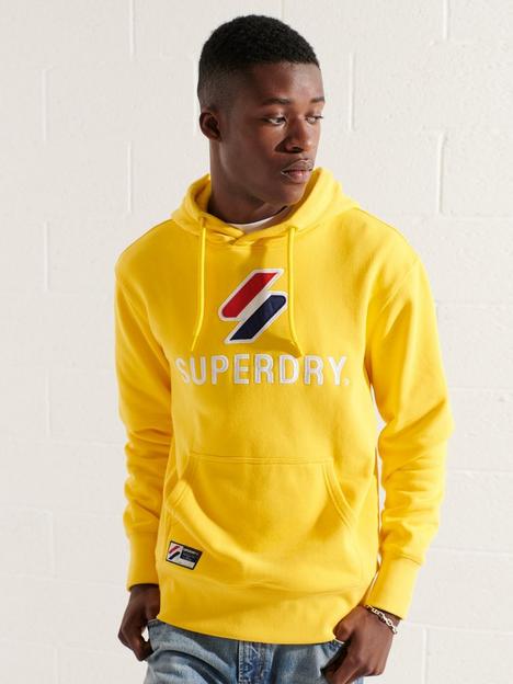 superdry-code-logo-hoodie-yellow