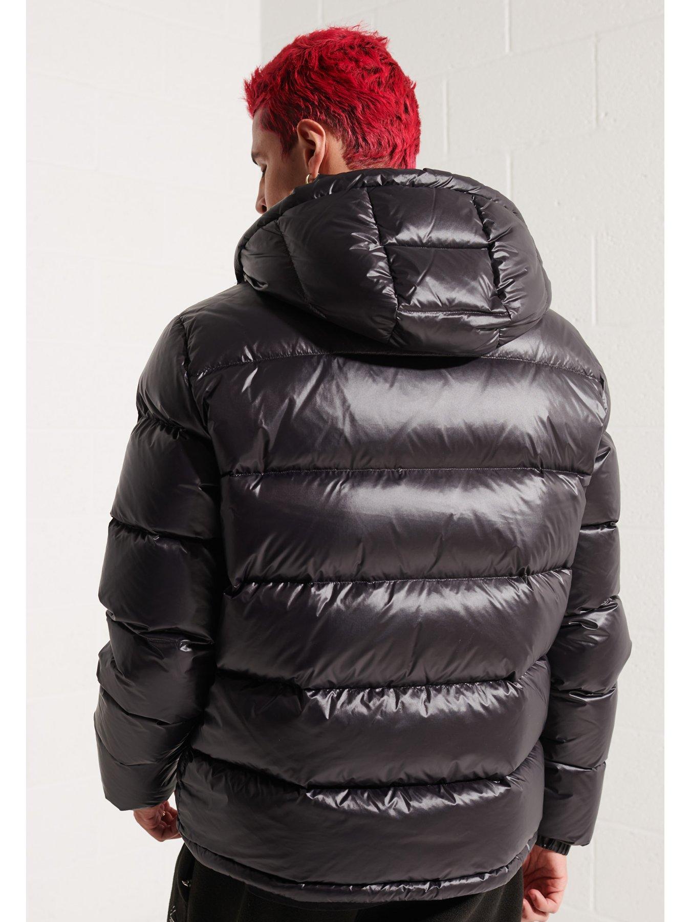 superdry mountain hooded down jacket