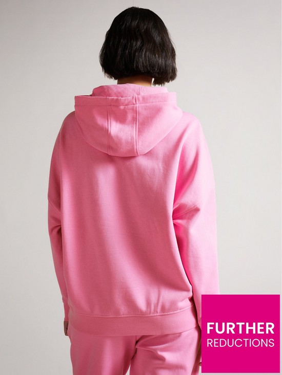 stillFront image of ted-baker-karrlaa-hoodie-with-flower-patch