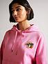  image of ted-baker-karrlaa-hoodie-with-flower-patch