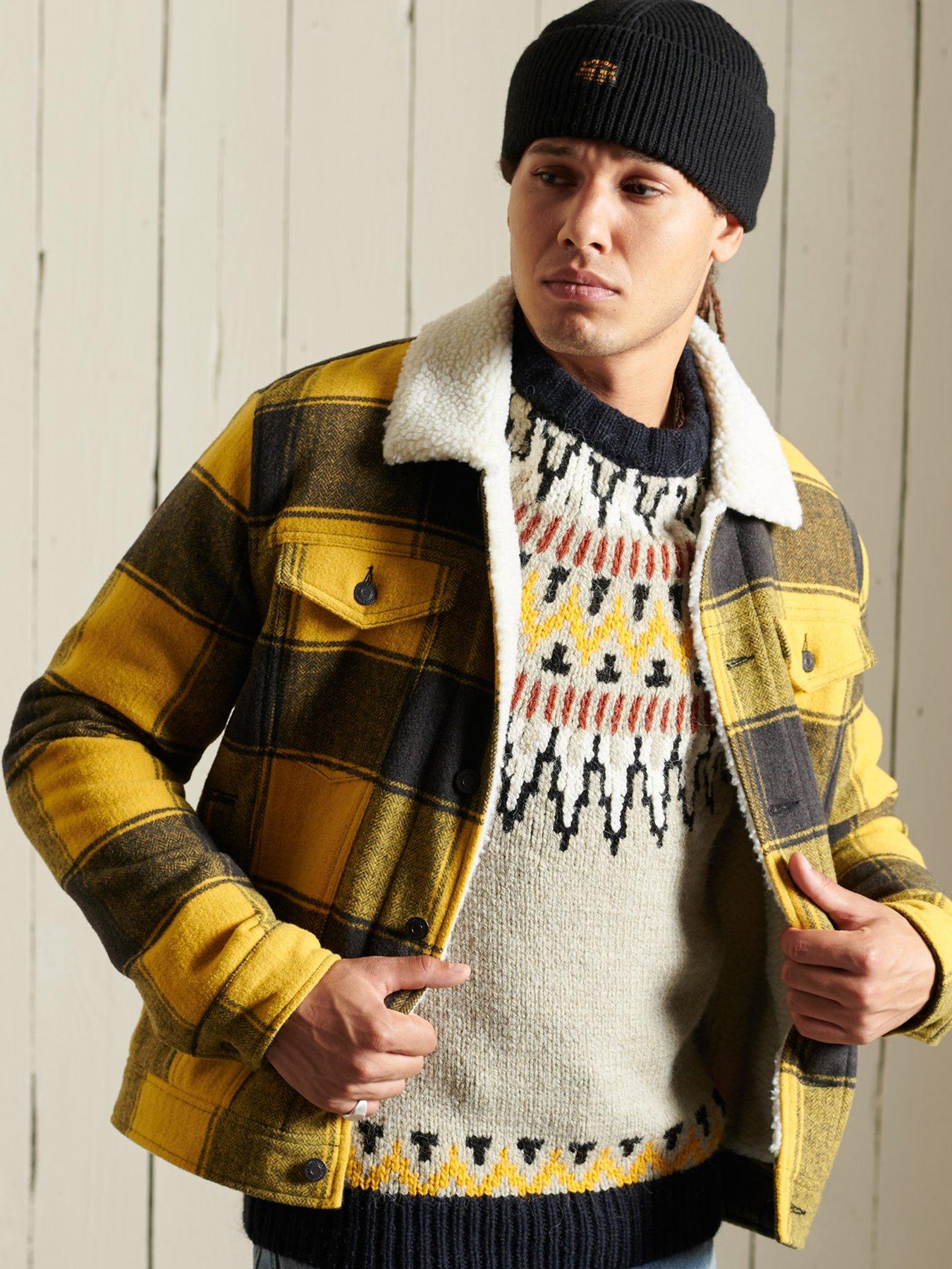 very mustard coat