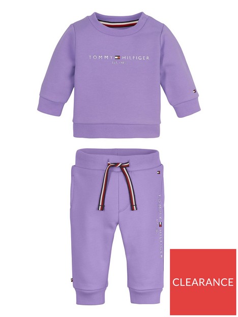 tommy-hilfiger-baby-essential-crewsuit-violet