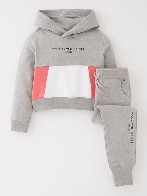 tommy-hilfiger-girls-essential-colourblock-tracksuit-set-light-grey-marl