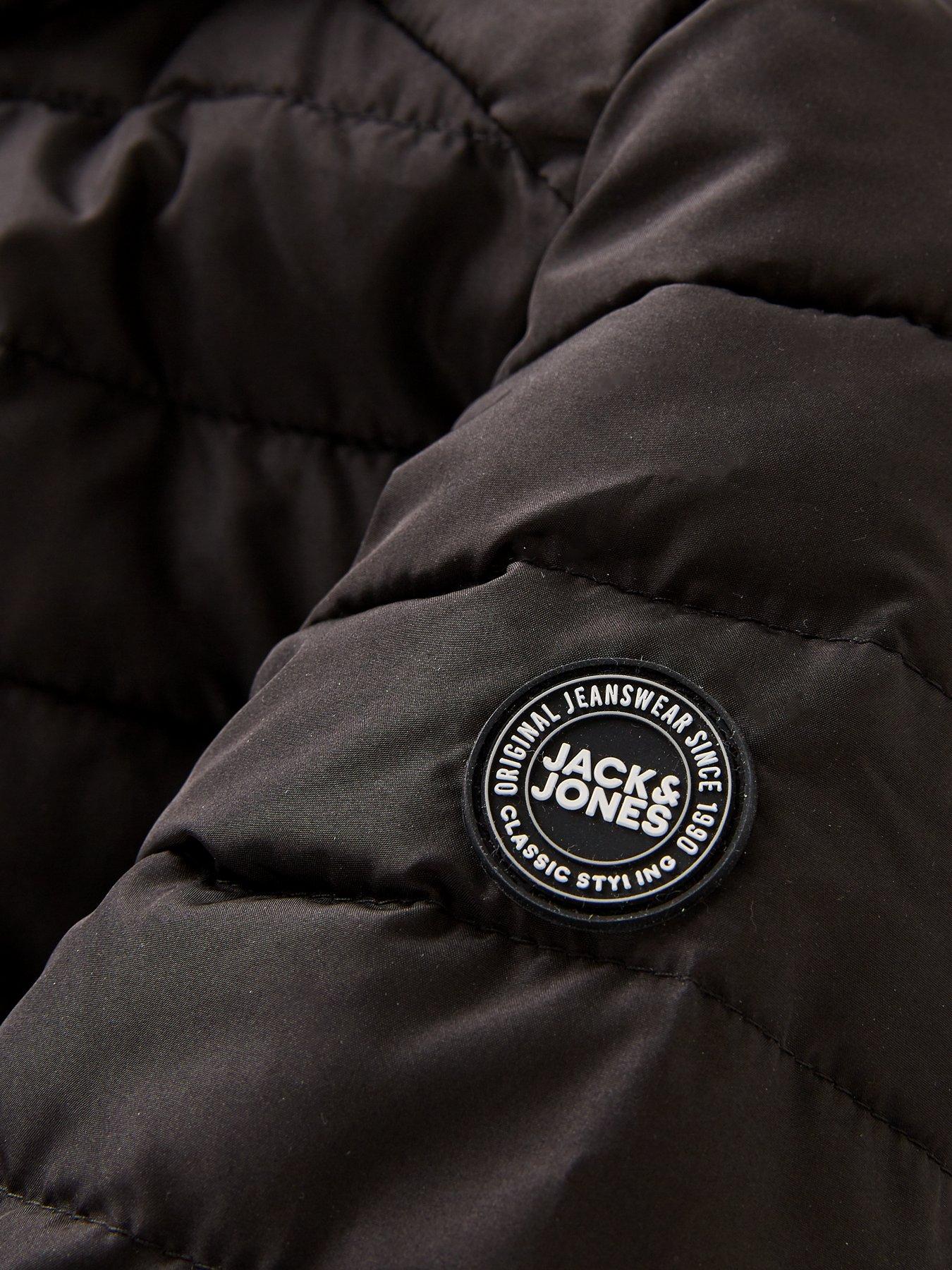  Boys Ace Spring Padded Jacket - Black
