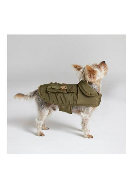 river-island-nylon-dog-coat-with-backpack-extra-large