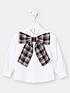 river-island-mini-girls-boucle-bow-blouse-top--nbspwhitefront