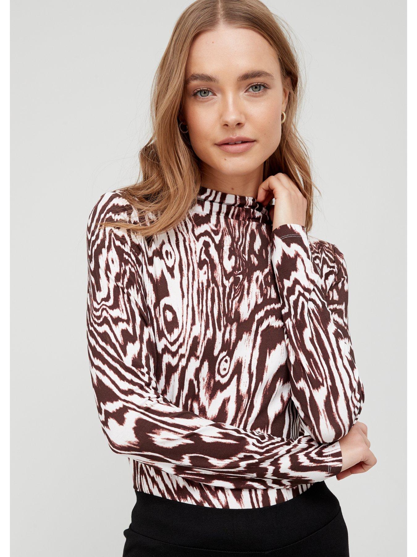 high neck dressy tops