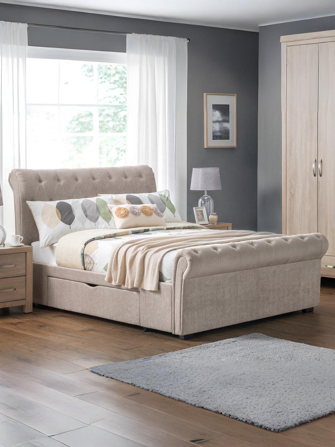 julian-bowen-ravello-2-drawer-storage-bed-beige