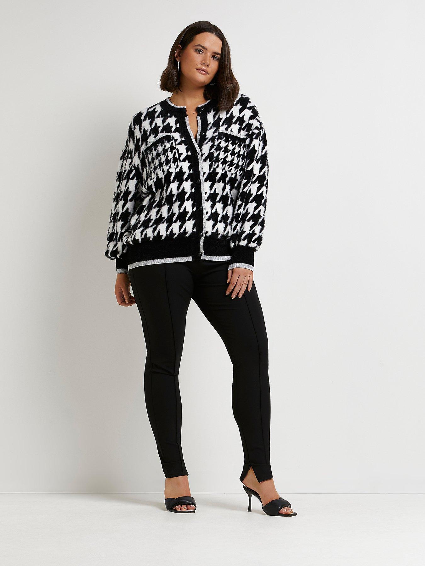 dogtooth bomber jacket