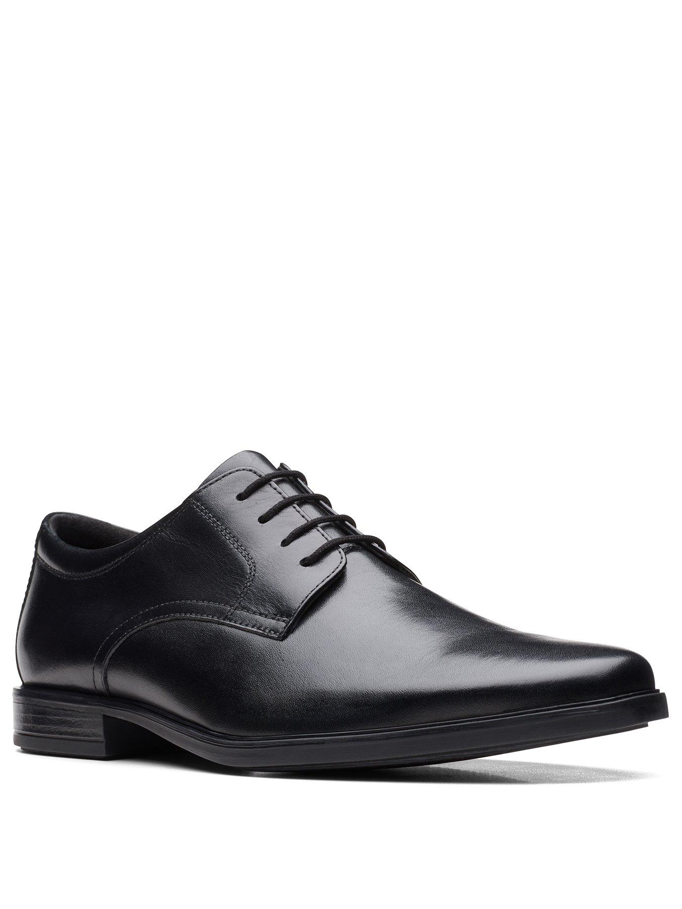 Clarks Howard Walk Oxford Shoes - Black