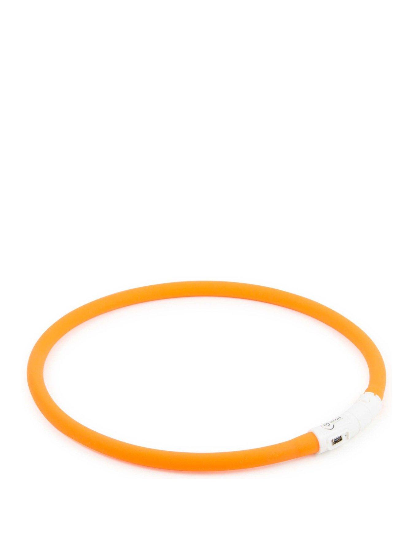 Product photograph of Ancol Usb Flashing Band Orange from very.co.uk