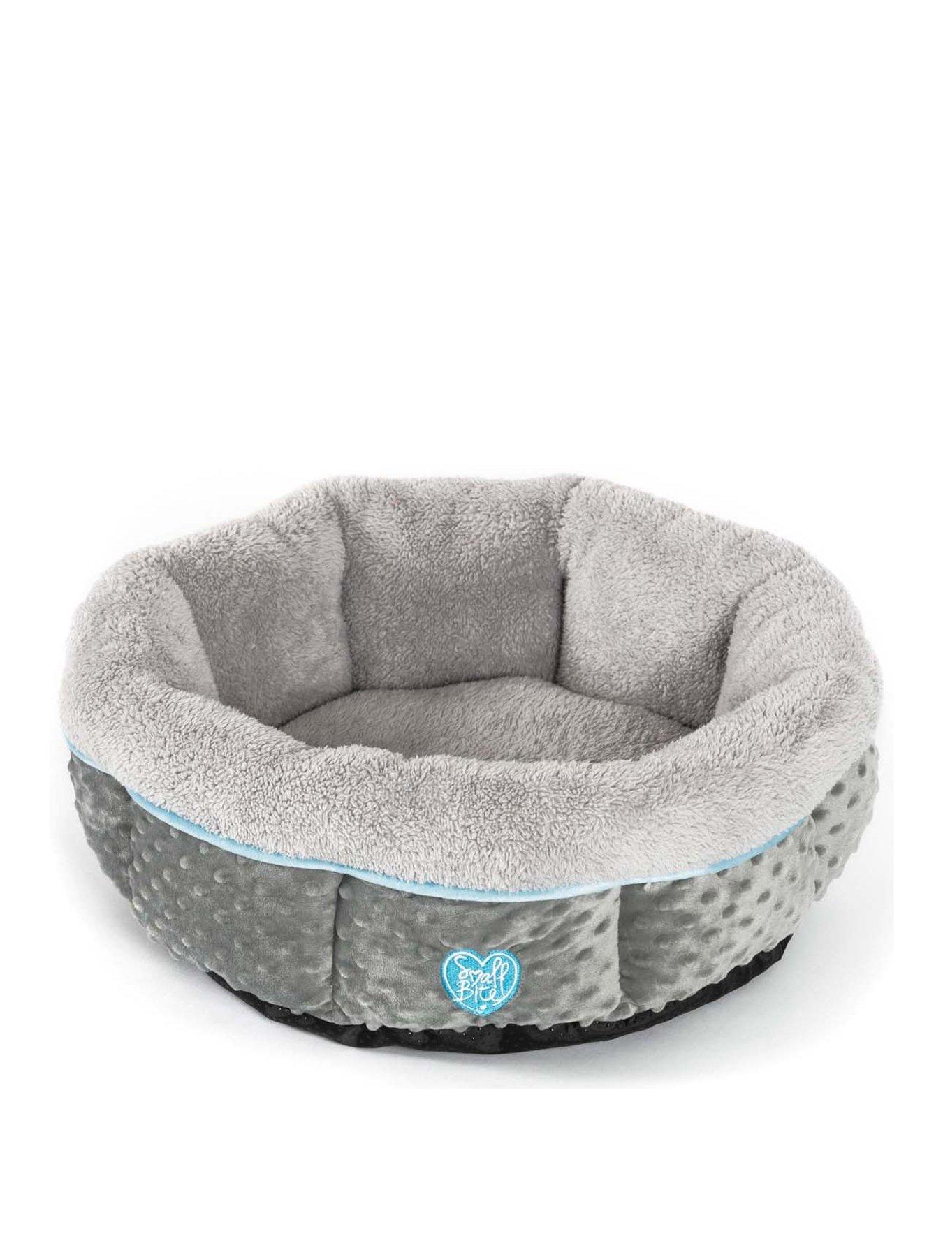 Product photograph of Ancol Donut Bed Blue from very.co.uk