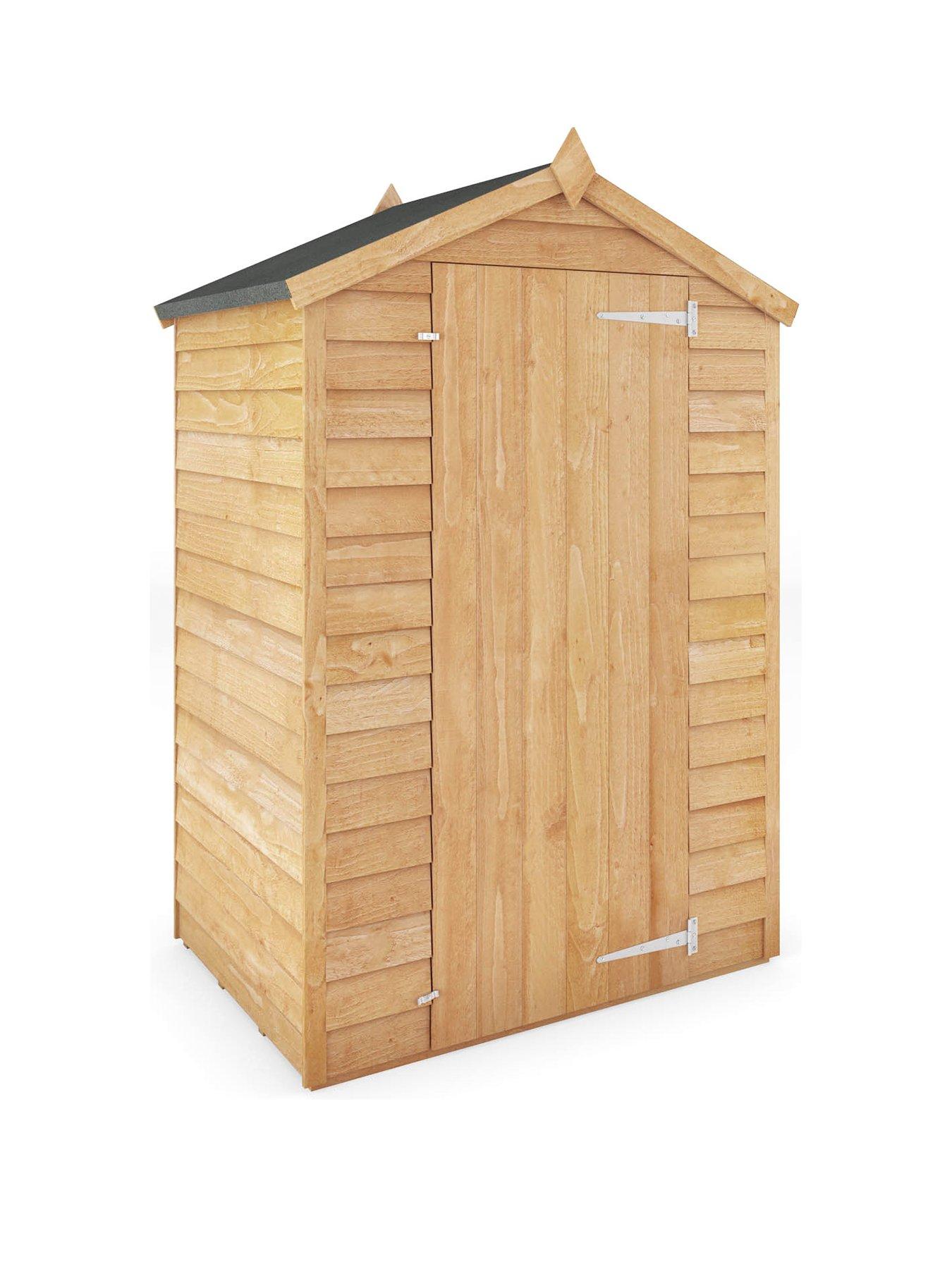 Image 2 of 7 of MERCIA 3 x 4 ft&nbsp;Overlap Apex Windowless Shed&nbsp;- FSC&reg; Certified