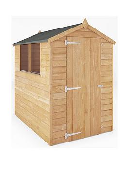 Mercia 6 X 4 Ft Overlap Apex Shed