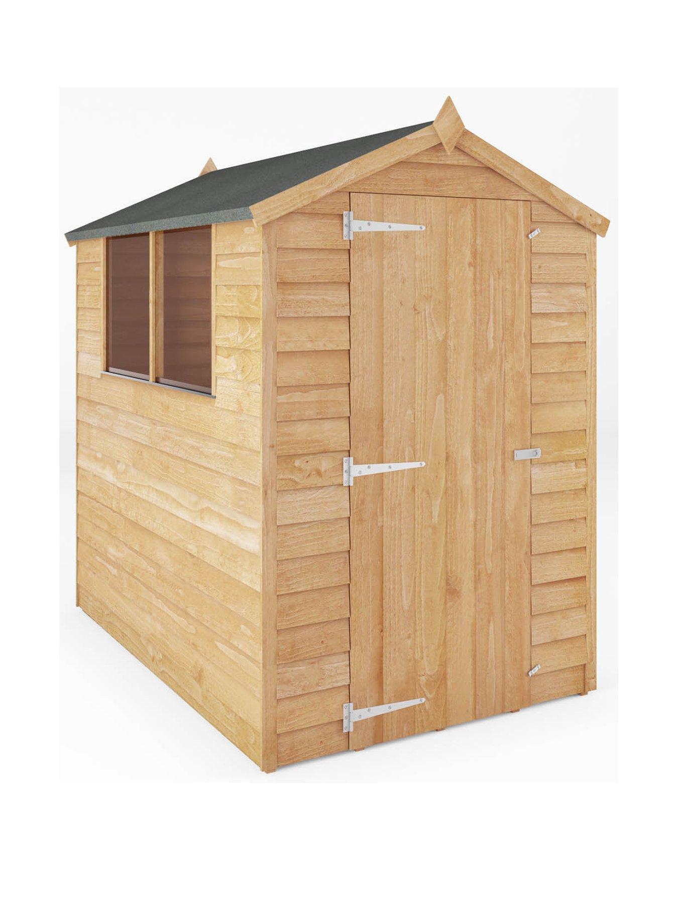 Image 2 of 6 of MERCIA 6 x 4&nbsp;ft&nbsp;Overlap Apex Shed&nbsp;- FSC&reg; Certified