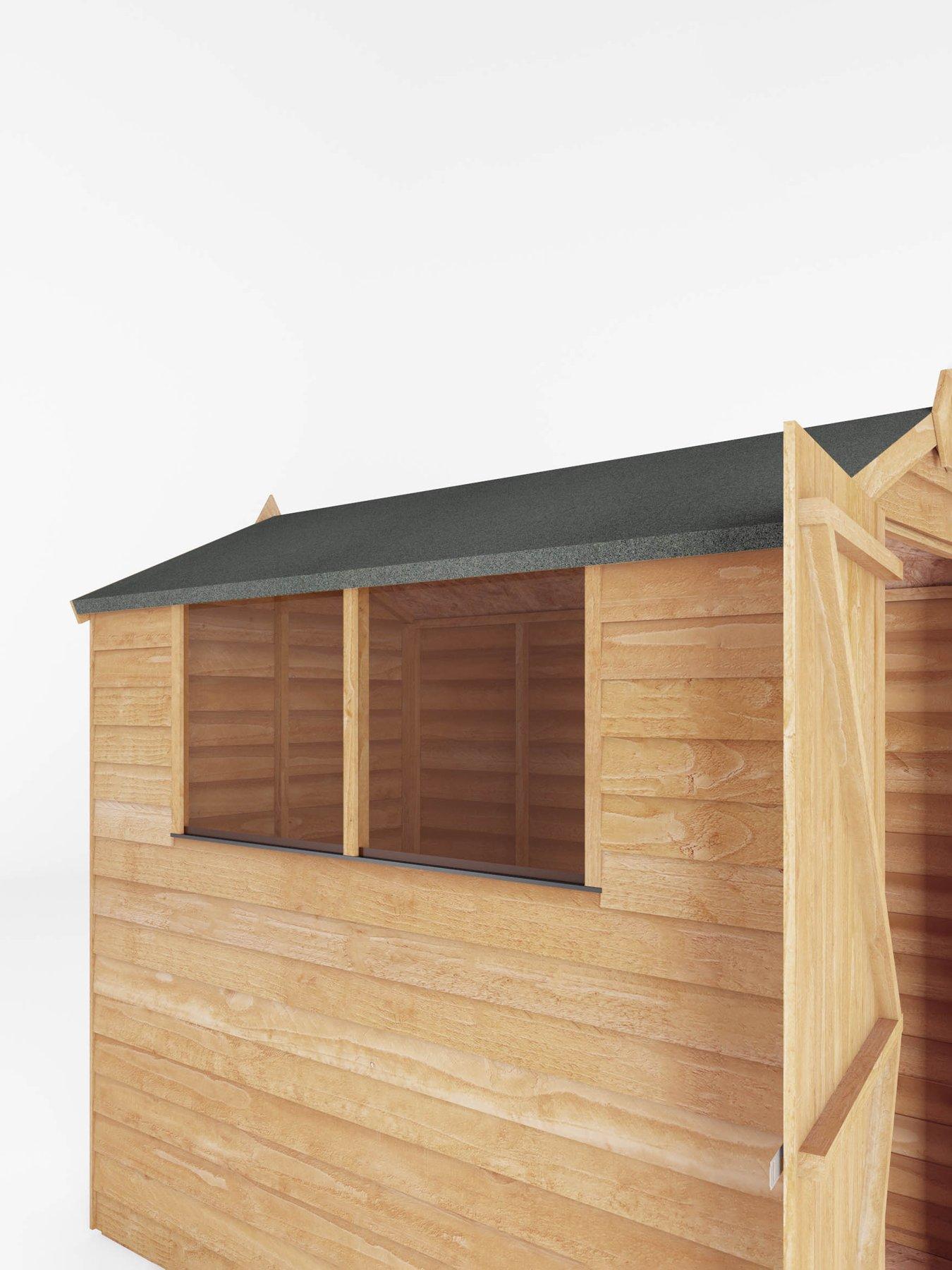 Image 4 of 6 of MERCIA 6 x 4&nbsp;ft&nbsp;Overlap Apex Shed&nbsp;- FSC&reg; Certified