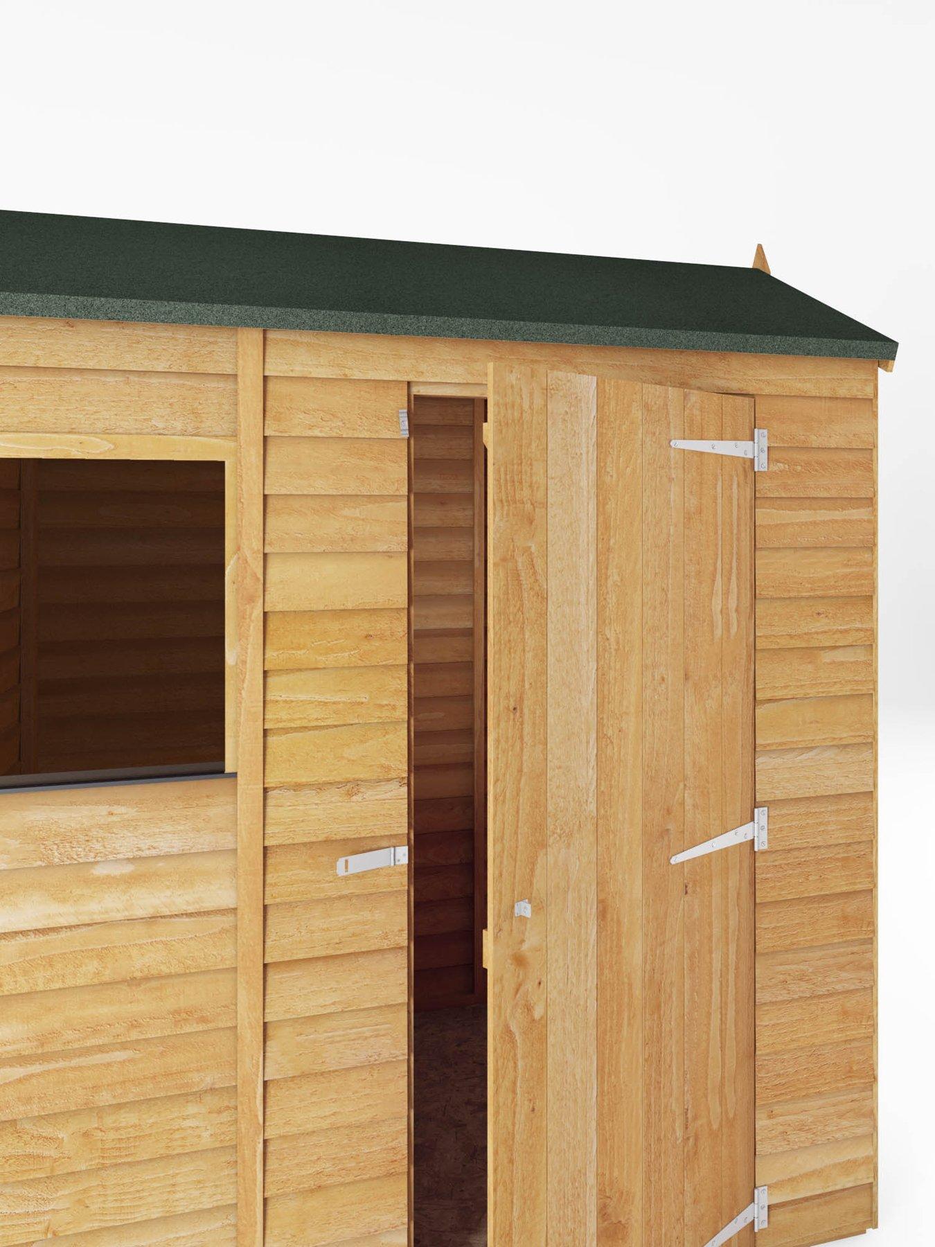 Image 4 of 6 of MERCIA 6 x 4 ft&nbsp;Overlap Reverse Apex Shed - FSC&reg; Certified