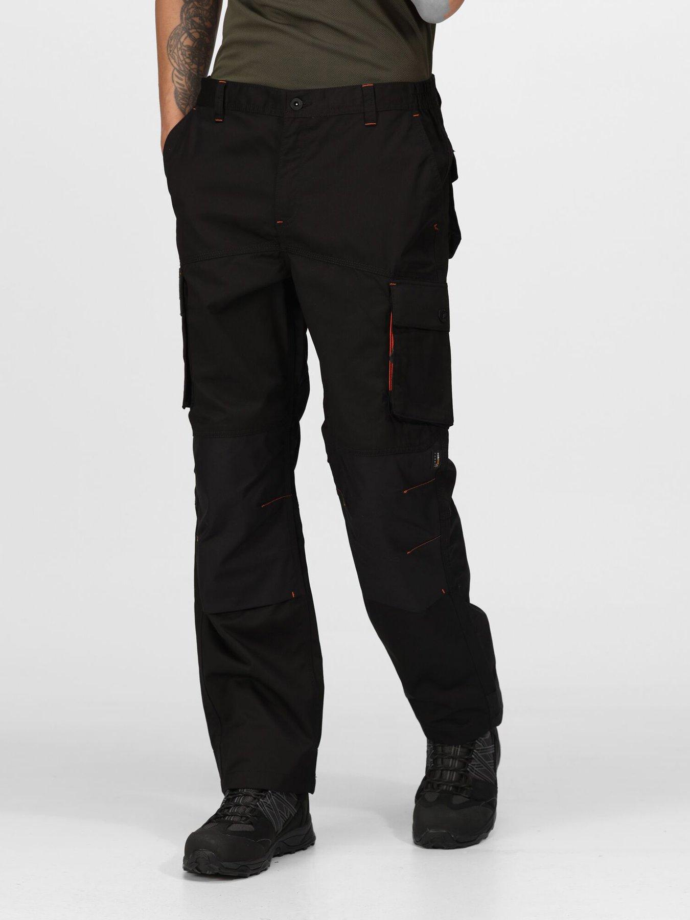 Men's concealed elasticated waist trousers, Workwear