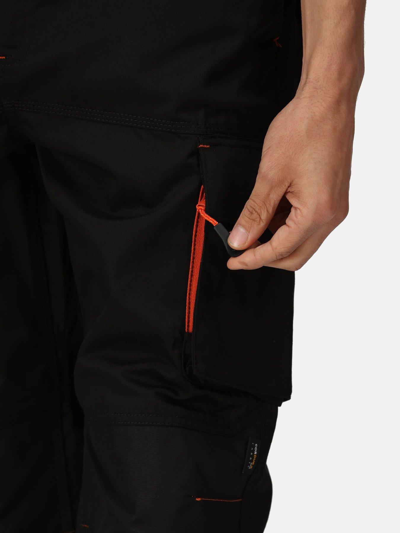 Image 5 of 6 of Regatta Professional Workwear Heroic Cargo Trousers - Black