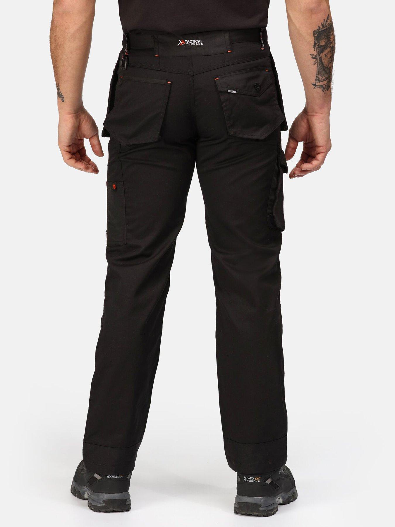 Image 2 of 4 of Regatta Professional Workwear Incursion Trousers - Black