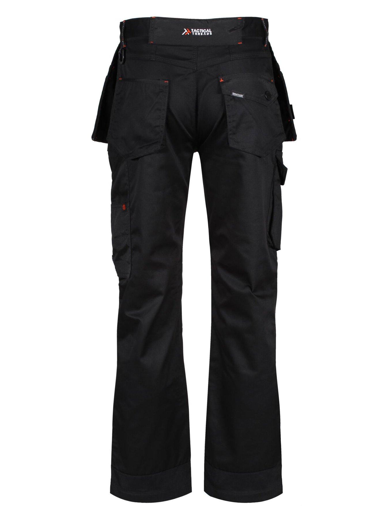 Image 4 of 4 of Regatta Professional Workwear Incursion Trousers - Black
