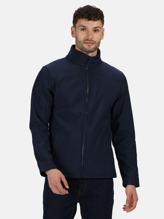 Regatta Professional Workwear Ablaze Softshell Jacket - Navy | very.co.uk
